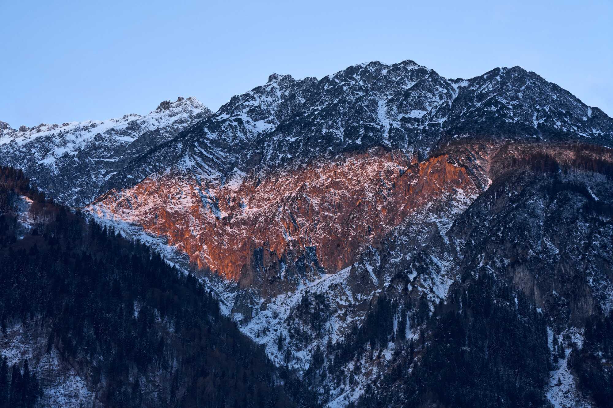Winterlandschaft im Montafon