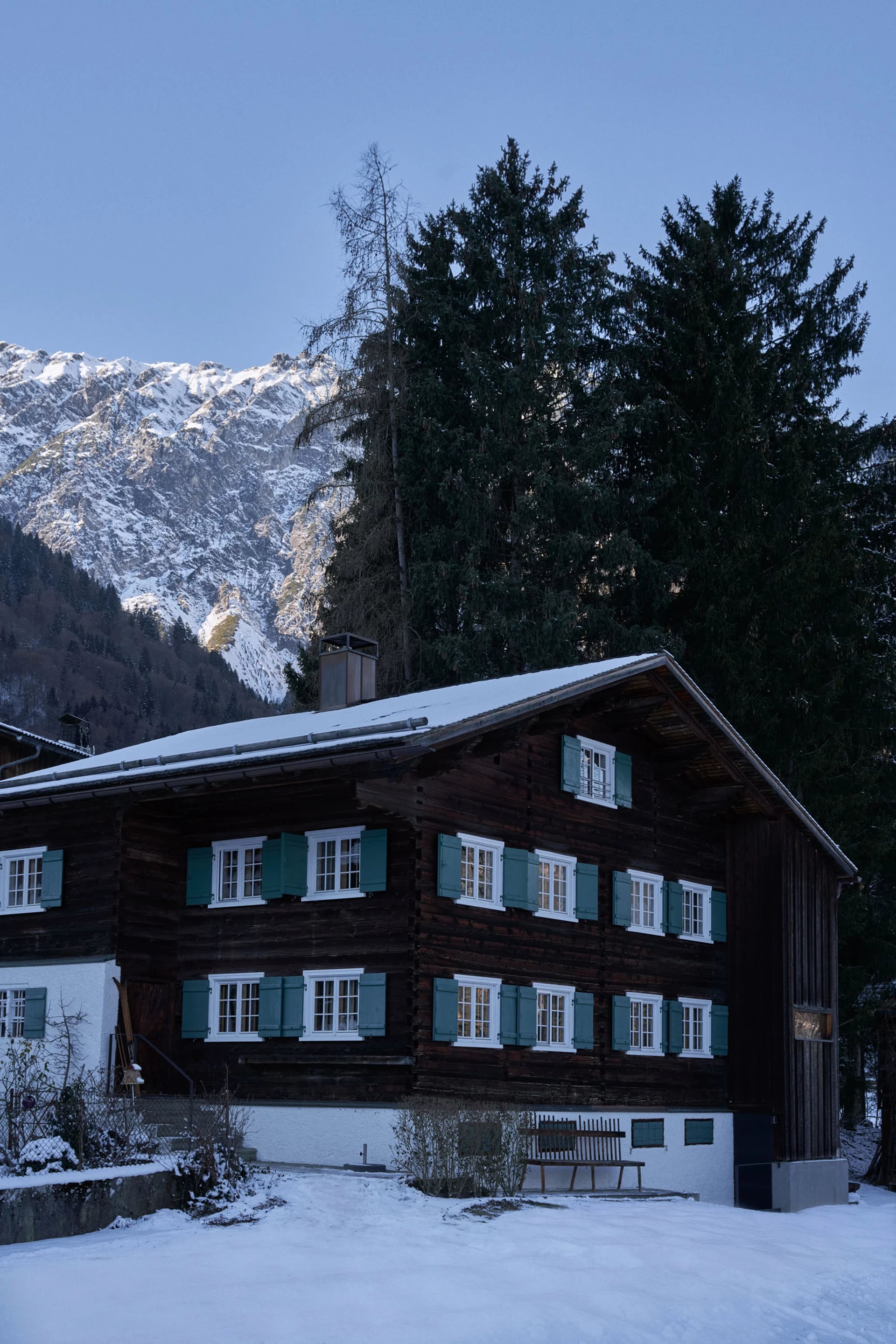 Haus Benedikta im Winter